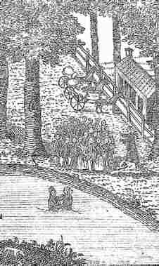 Baptism in Schuykill River, 1772