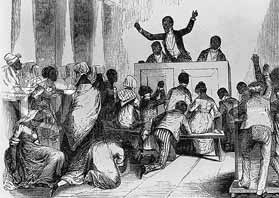 Meeting in the African Church Cincinatti Ohio, 1853