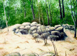 Stone Mounds: With kind permission of Veronica Brown